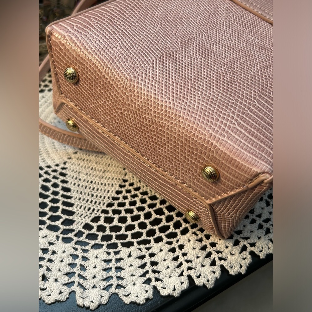 👛Pink Box Clutch Phone Bag Handbag Shoulder Crossbody Purse - Picture 6 of 9